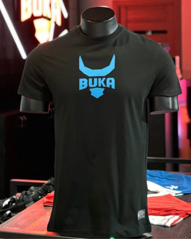 Buka black & blue Basic shirt