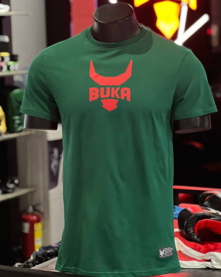 Buka Green & Red Basic shirt