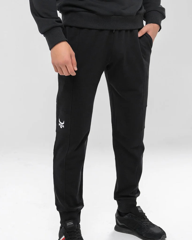 BUKA Black Track Pants