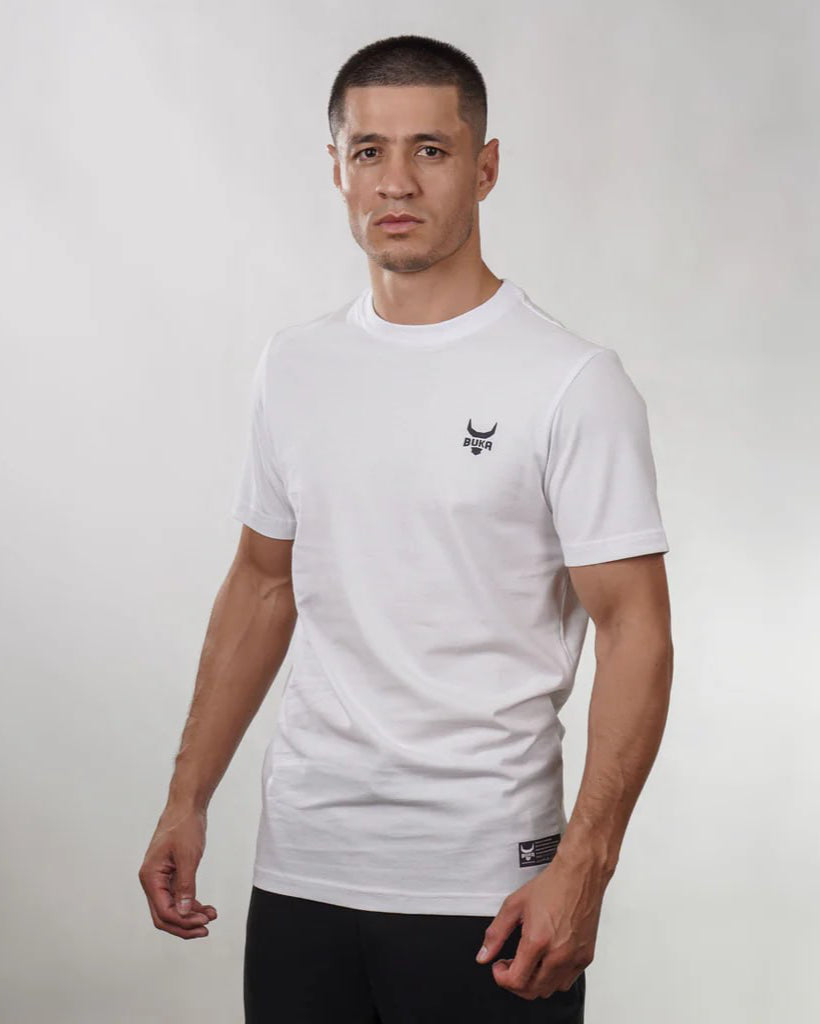Buka White Minimalist T-shirt