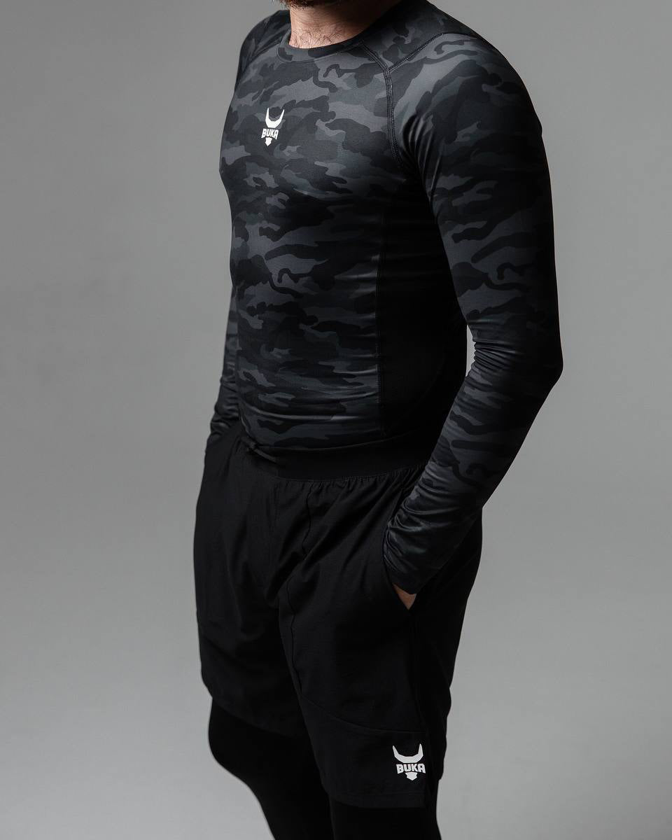 Buka Black Performance shorts