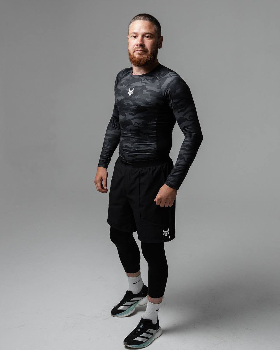 Buka Black Performance shorts