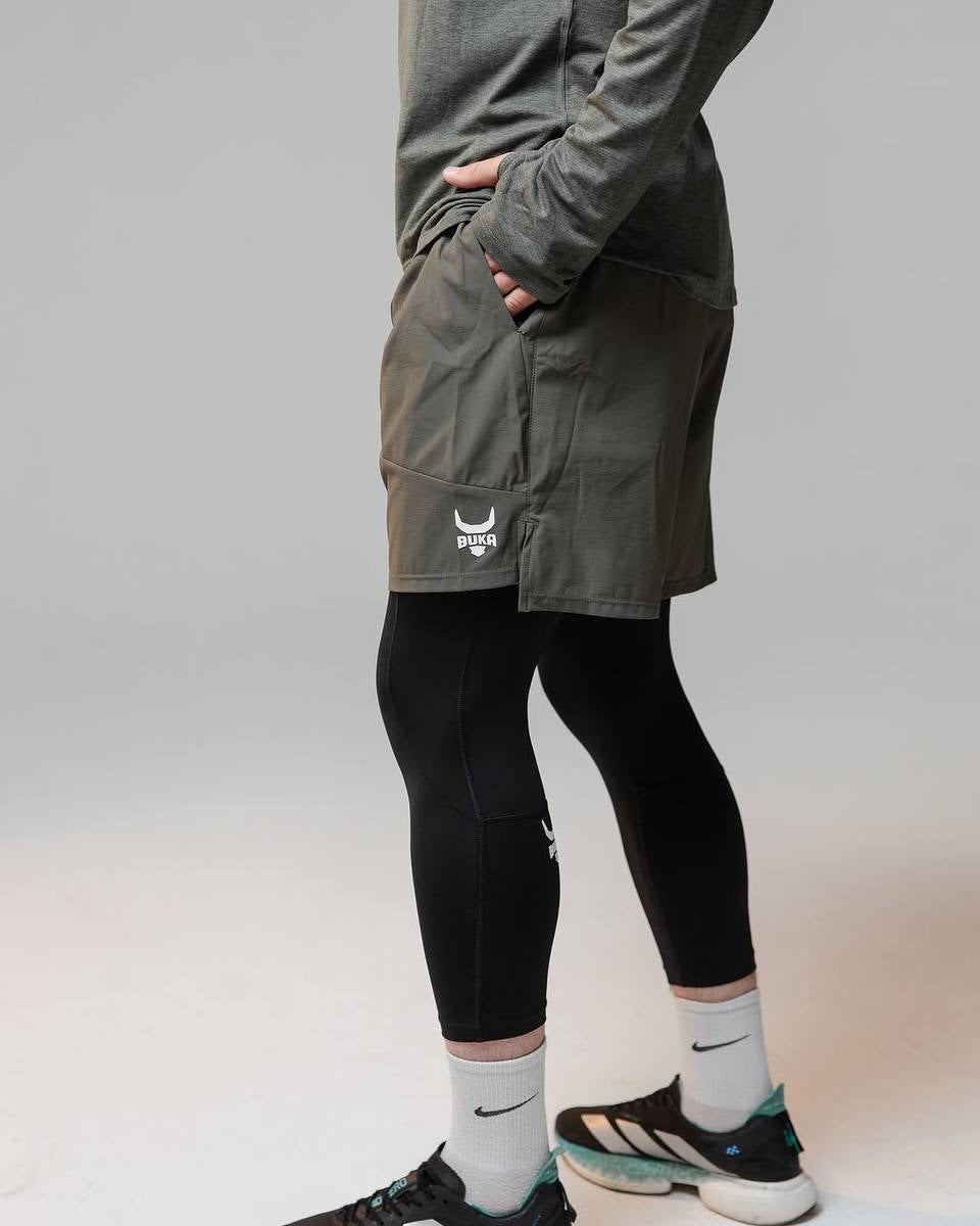 Buka Green Performance shorts